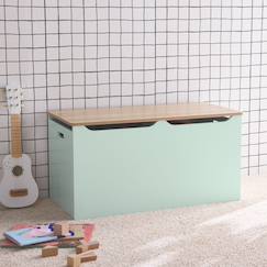Chambre et rangement-Coffre à jouets - tobias - , 80x40 cm, couvercle rabattable, poignées latérales