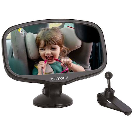 Miroir rétroviseur avant double fixations ezi mini Noir 1 - vertbaudet enfant 