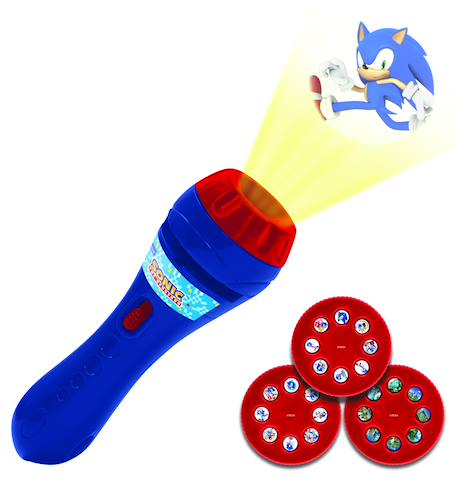 Projecteur à histoires et lampe torche sonic Bleu 1 - vertbaudet enfant 