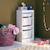 Meuble de rangement enfant 4 bacs de rangement Blanc+Naturel 1 - vertbaudet enfant 
