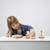 Set de 10 animaux en bois Beige 5 - vertbaudet enfant 