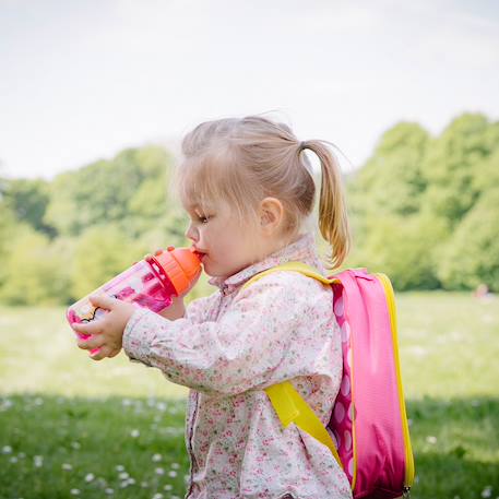 Gourde avec paille bluebell Rose 3 - vertbaudet enfant 