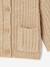 Gilet bébé en maille grosse jauge beige chiné+vert sauge 3 - vertbaudet enfant 