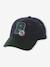 Casquette chaude « Baltimore » garçon en lainage et velours marine 1 - vertbaudet enfant 