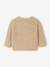 Gilet bébé en maille grosse jauge beige chiné+vert sauge 2 - vertbaudet enfant 