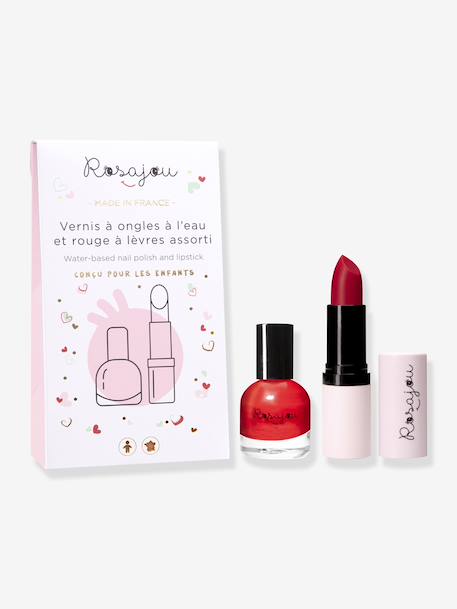 Duo Rouge à lèvres + vernis assorti rouge 1 - vertbaudet enfant 