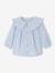 Blouse rayée bébé en seersucker rayé bleu 4 - vertbaudet enfant 