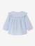 Blouse rayée bébé en seersucker rayé bleu 5 - vertbaudet enfant 
