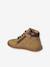 Boots enfant garçon cuir zippées et lacets beige 3 - vertbaudet enfant 