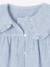 Blouse rayée bébé en seersucker rayé bleu 6 - vertbaudet enfant 