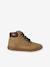 Boots enfant garçon cuir zippées et lacets beige 2 - vertbaudet enfant 