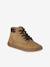 Boots enfant garçon cuir zippées et lacets beige 1 - vertbaudet enfant 