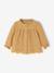 Blouse brodée bébé ocre 1 - vertbaudet enfant 