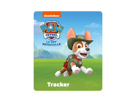 Figurine audio - la pat' patrouille - tracker MULTICOLORE 3 - vertbaudet enfant 