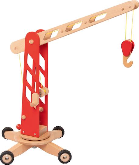 Grue de chantier rouge Rouge 1 - vertbaudet enfant 