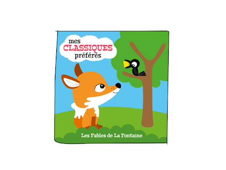 Figurine audio - mes classiques préférés - les fables de la fontaine - pour toniebox MULTICOLORE 3 - vertbaudet enfant 