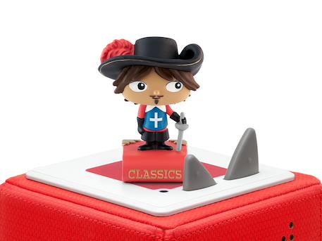 Figurine audio - mes classiques préférés - les trois mousquetaires - pour toniebox MULTICOLORE 2 - vertbaudet enfant 