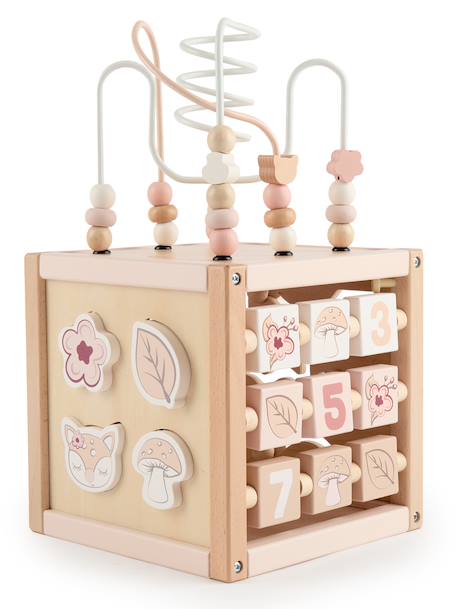 Grand cube d'activités bois fsc® - biche ella Berry+Chevruil Ella+Scandi+Scandi XXL 7 - vertbaudet enfant 