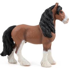 Jouet-Jeux d'imagination-Figurine cheval clydesdale