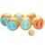 Jeu de pétanque en bois rétro Beige 2 - vertbaudet enfant 