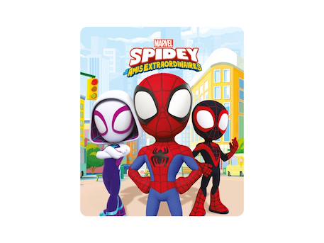 Figurine audio - spidey et ses amis extraordinaires - spidey - pour toniebox MULTICOLORE 3 - vertbaudet enfant 