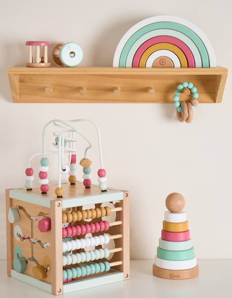 Grand cube d'activités bois fsc® - biche ella Berry+Chevruil Ella+Scandi+Scandi XXL 5 - vertbaudet enfant 