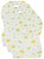 Lot de 30 bavoirs jetables en cellulose 30x blanc avec motifs de jungle 1 - vertbaudet enfant 