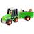 Tracteur et remorque vert Vert 1 - vertbaudet enfant 