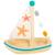 Jouet aquatique voilier etoile de mer Beige 1 - vertbaudet enfant 