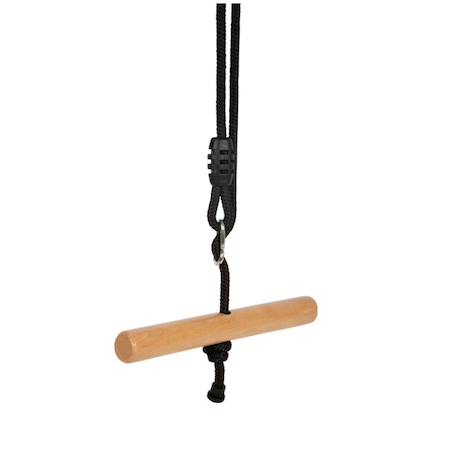 Balançoire trapèze twist Noir 2 - vertbaudet enfant 