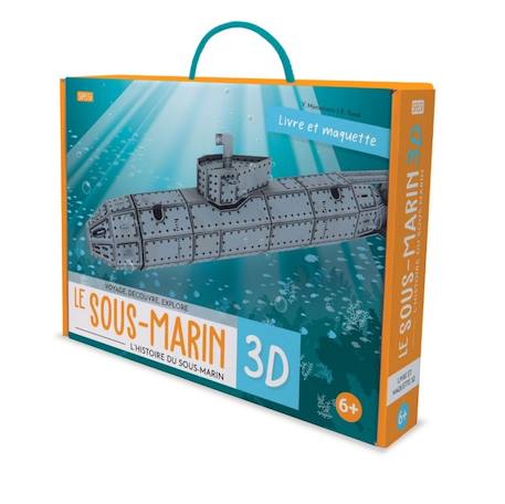 Construis le sous-marin 3d Bleu 1 - vertbaudet enfant 