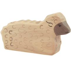 Jouet-Figurine mouton, allongé