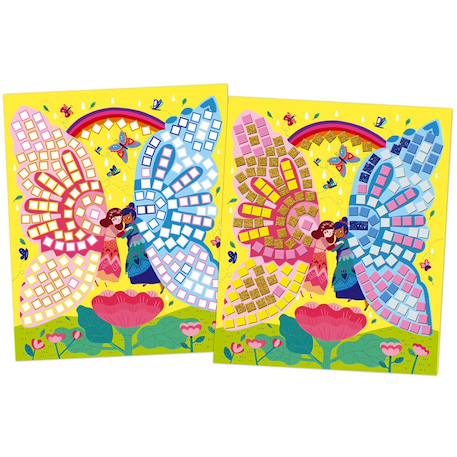 Mosaïques fées Vert 3 - vertbaudet enfant 