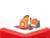 Figurine audio- disney - le monde de nemo - enfant - blanc MULTICOLORE 2 - vertbaudet enfant 