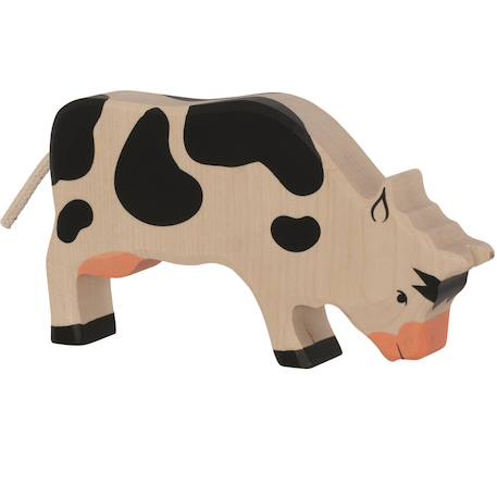 Figurine vache broutant, noir Noir 1 - vertbaudet enfant 