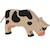 Figurine vache broutant, noir Noir 1 - vertbaudet enfant 