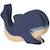 Figurine baleine bleue Bleu 1 - vertbaudet enfant 