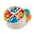 Boîte de perles en bois - 260 gr. Beige 1 - vertbaudet enfant 