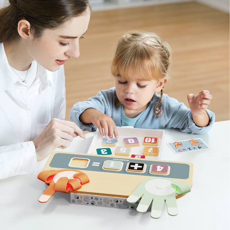 Mathématiques des doigts Beige 4 - vertbaudet enfant 