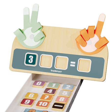 Mathématiques des doigts Beige 6 - vertbaudet enfant 