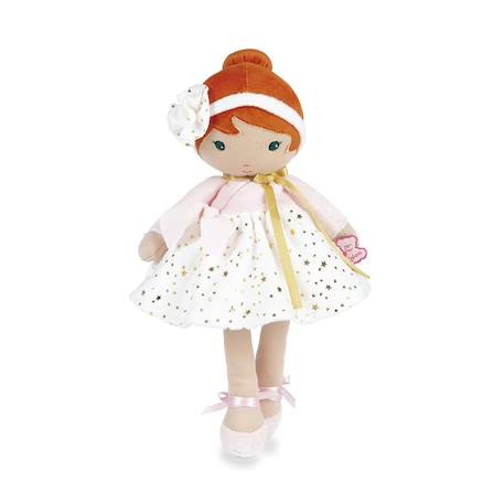 Ma première poupée en tissu valentine 25 cm Rose 1 - vertbaudet enfant 