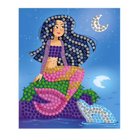 Mosaïques dauphins et sirènes Bleu 3 - vertbaudet enfant 