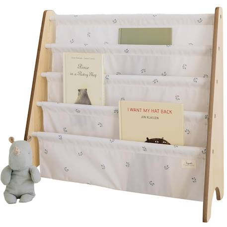 Bibliothèque enfant myrtilles beige Blanc 2 - vertbaudet enfant 