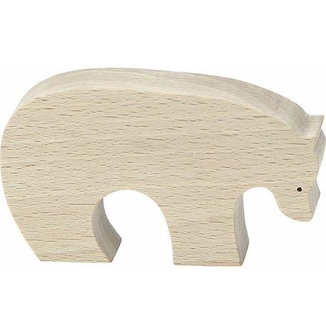 Ours brun pompon Beige 1 - vertbaudet enfant 