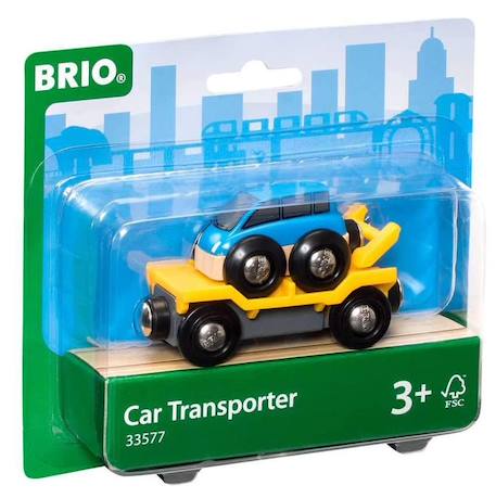 Wagon transport de voiture bleu Bleu 1 - vertbaudet enfant 