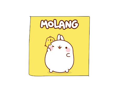 Figurine audio - molang MULTICOLORE 3 - vertbaudet enfant 