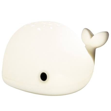 Veilleuse baleine avec télécommande Blanc+Bleu 6 - vertbaudet enfant 