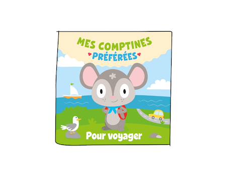 Figurine audio - mes comptines préférées pour voyager - pour toniebox MULTICOLORE 3 - vertbaudet enfant 