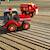 Tracteur rouge en bois Rouge 2 - vertbaudet enfant 