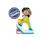 Figurine audio - séléna - le tour du monde MULTICOLORE 1 - vertbaudet enfant 